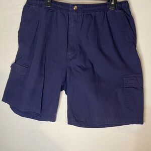 Classic Navy Cargo Shorts for Men